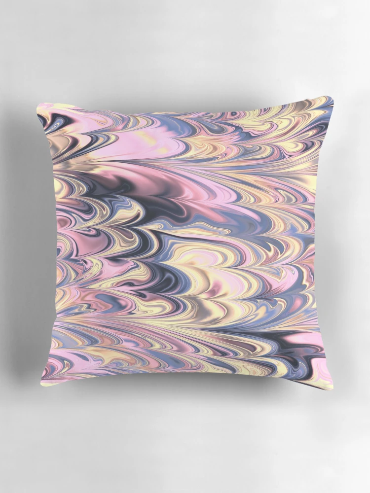 Thumbnail 3 of 4, Pillow, Random Design in Pastel  designed and sold by ReesDesigns.