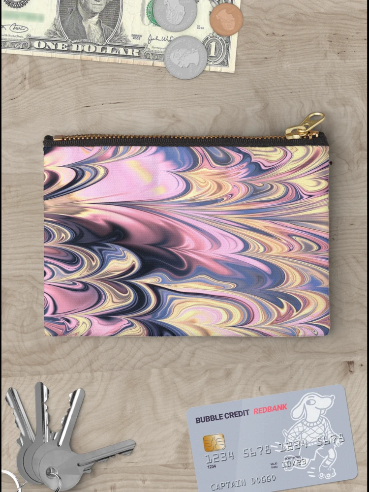 Thumbnail 3 of 4, Zipper Pouch, Random Design in Pastel designed and sold by ReesDesigns.
