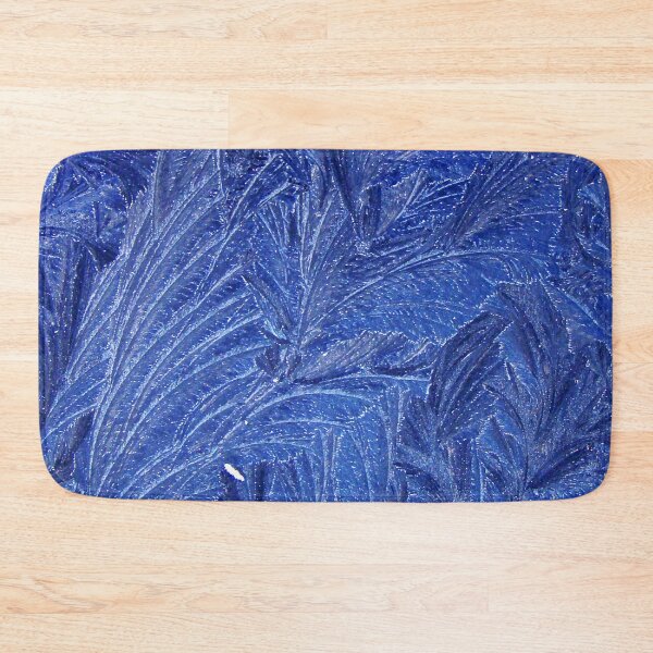 Item preview, Abstract Art Blue Feather Leaf Brush Painting designed and sold by Walk-It-Off.