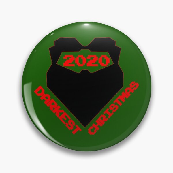 Artikelvorschau, Darkest timeline: Darkest Christmas 2020 - Special Festive Christmas Edition. Schwarzer böser Bart - rote Retro-Arcade-Typografie entworfen und verkauft von Deegital18.