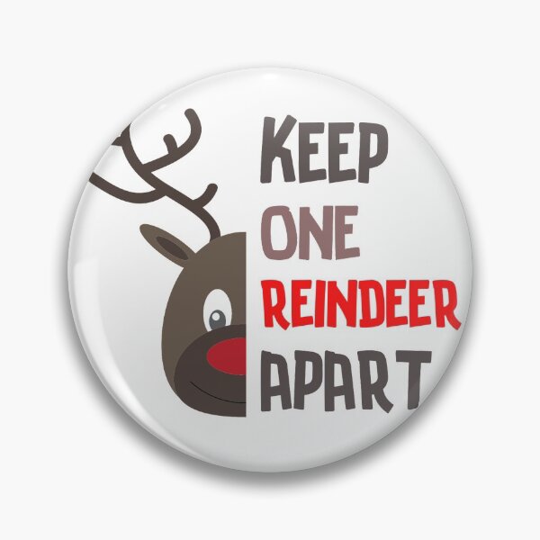 Item preview, Keep one reindeer apart designed and sold by zafirahansen.