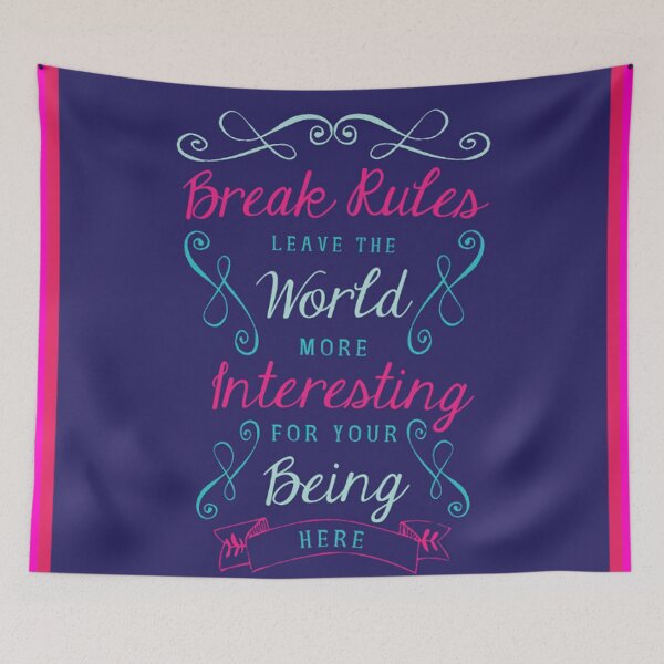 Item preview, Break the rules ! designed and sold by Roisin678.