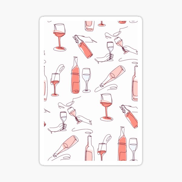 Artikel-Vorschau von Weinliebhaber Alkoholmuster, designt und verkauft von Milatoo.