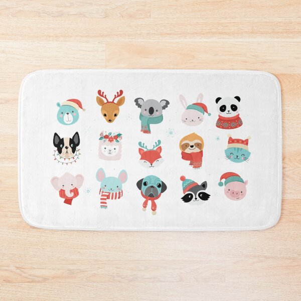 Item preview, Collection of Christmas cute animals designed and sold by zanbo.