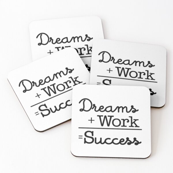 Item preview, Dreams + work = success  designed and sold by Roisin678.