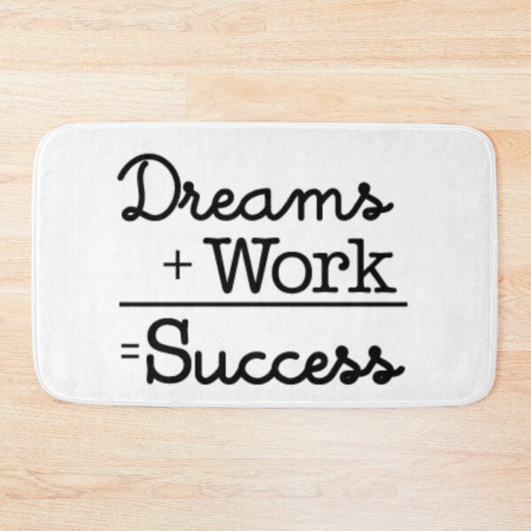 Item preview, Dreams + work = success  designed and sold by Roisin678.