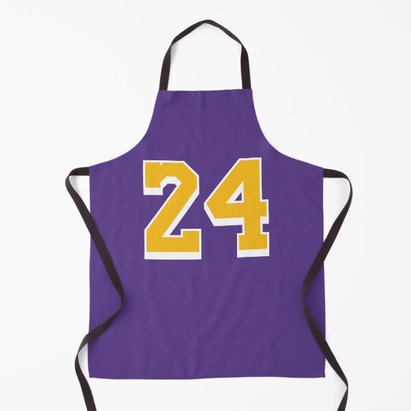 Item preview, 24 Yellow Number Twenty-four Purple Basketball Jersey designed and sold by elhefe.