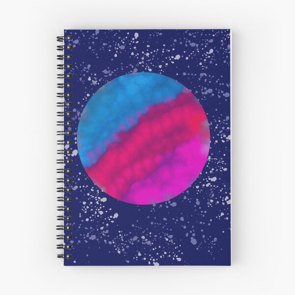 Item preview, Planet and stars watercolor designed and sold by BlueHut.