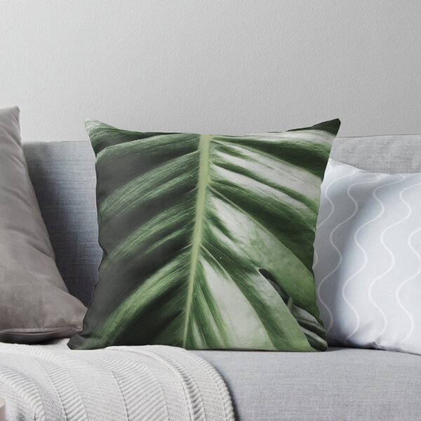Item preview, Monstera Leaf Symmetry Retro Island Photography designed and sold by HintofNature.