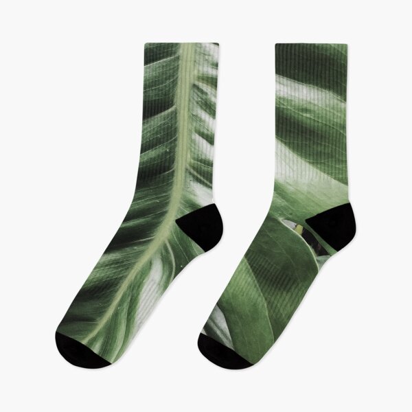 Item preview, Monstera Leaf Symmetry Retro Island Photography designed and sold by HintofNature.