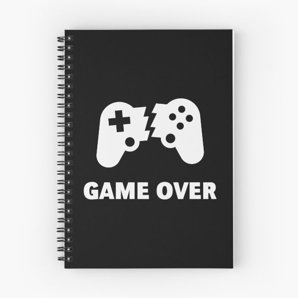 Item preview, Broken Controller – Game Over (Gamer / Finish / White) designed and sold by MrFaulbaum.