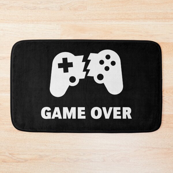 Item preview, Broken Controller – Game Over (Gamer / Finish / White) designed and sold by MrFaulbaum.
