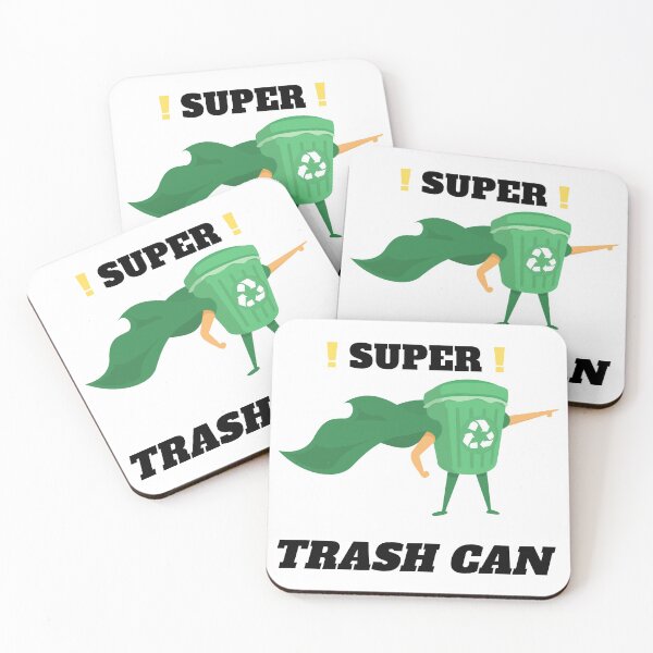 Item preview, Super-Trash Can designed and sold by HappinessTrade.