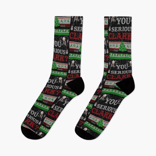 Item preview, You Serious Clark? Ugly Christmas Sweater - Funny Gift for Christmas designed and sold by A7med-Design.