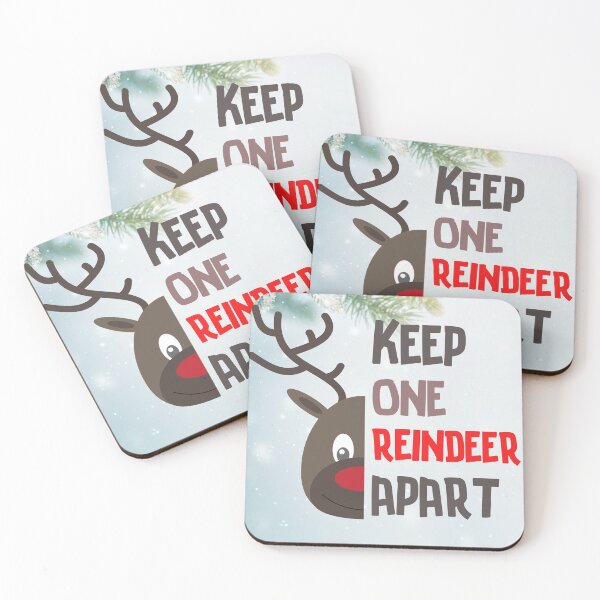 Item preview, Keep one reindeer apart designed and sold by zafirahansen.