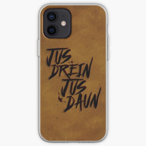 la sangre debe tener sangre Funda blanda para iPhone