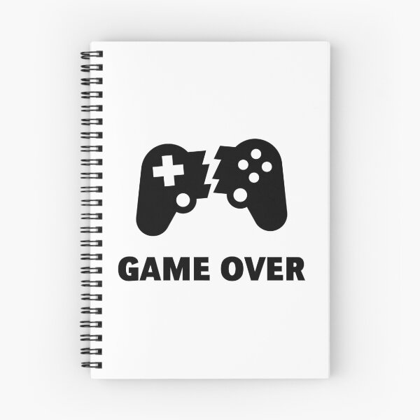 Item preview, Broken Controller – Game Over (Gamer / Finish / Black) designed and sold by MrFaulbaum.