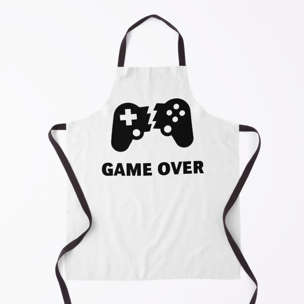 Item preview, Broken Controller – Game Over (Gamer / Finish / Black) designed and sold by MrFaulbaum.
