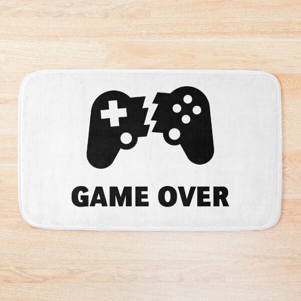 Item preview, Broken Controller – Game Over (Gamer / Finish / Black) designed and sold by MrFaulbaum.