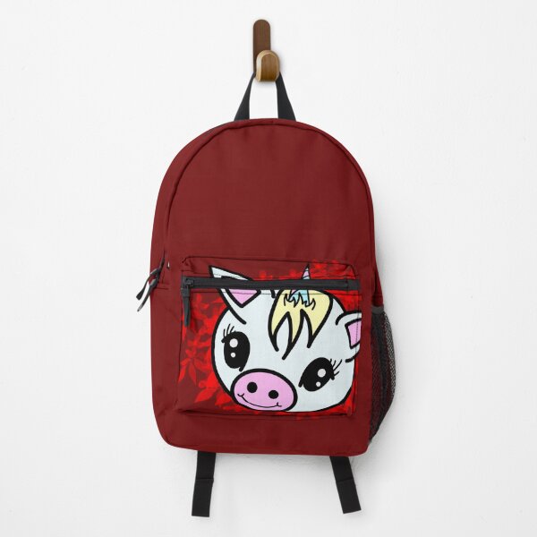 Item preview, Little cute unicorn with pretty red flowers designed and sold by BV-creas.