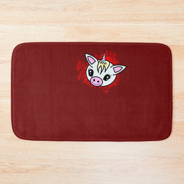 Item preview, Little cute unicorn with pretty red flowers designed and sold by BV-creas.