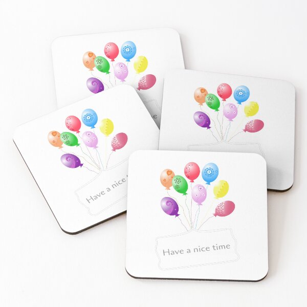 Item preview, Balloons have a nice time. designed and sold by Whimsy Works.