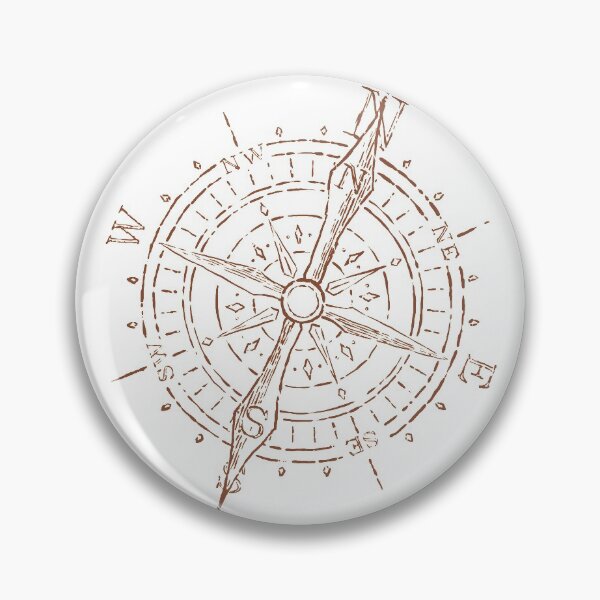 Item preview, Merona Grant Compass, on White designed and sold by Brina Williamson.