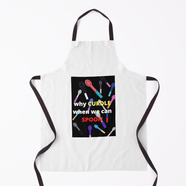 Item preview, WHY CURDLE WHEN WE CAN SPOON (BLACK) designed and sold by Rapelangb.
