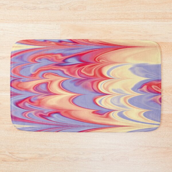 Item preview, Vibrant Marbled Feather Design  designed and sold by ReesDesigns.