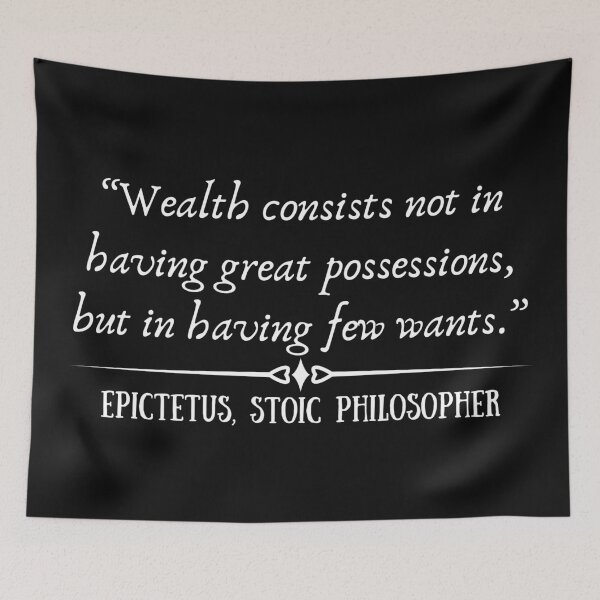 Item preview, Epictetus Quotes // Minimalism and Simplicity designed and sold by ArtByCBdesign.