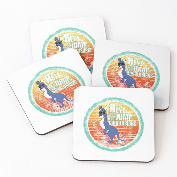 Item preview, Let's not jump to conclusions ... says the kangaroo:) designed and sold by CaptainWheels.