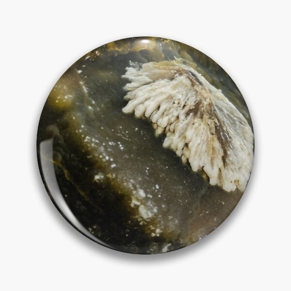 Item preview, Baryte Crystal Rose on Calcite  designed and sold by S Y N T H R E A L M.