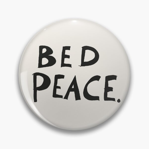 Item preview, BED PEACE: (John & Yoko): Original Black Text on Bone White designed and sold by Day Chapman.