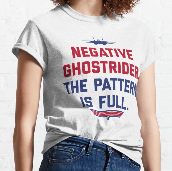 NEGATIVE GHOST RIDER Classic T-Shirt