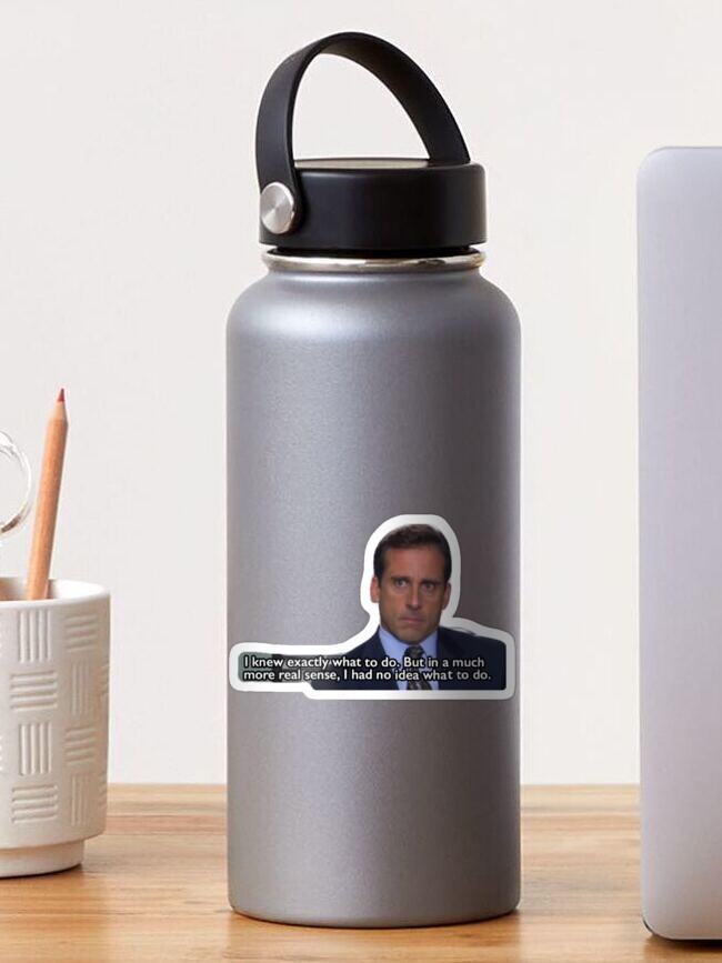 Thumbnail 1 of 3, Sticker, The Office designed and sold by marhuerta1.