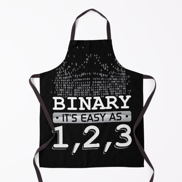 Item preview, Binary its easy as 1,2,3 software developer shirt designed and sold by Grinover.