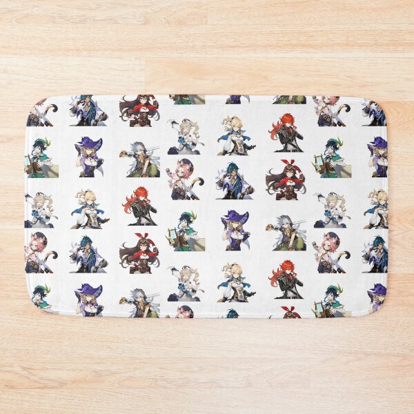 Item preview, Genshin Impact Characters Sticker Set designed and sold by stickertopic.