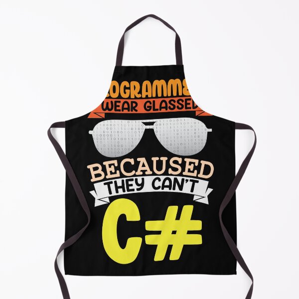 Item preview, Programmers wear glassed becaused they cant C# designed and sold by Grinover.
