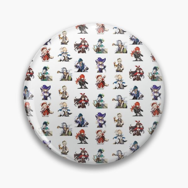 Item preview, Genshin Impact Characters Sticker Set designed and sold by stickertopic.