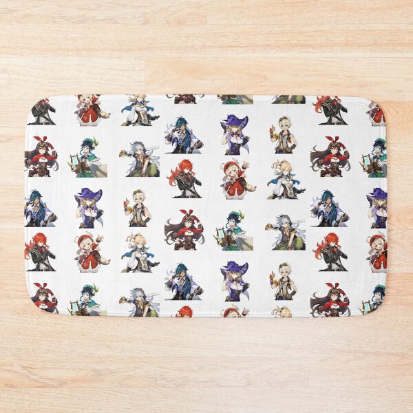 Item preview, Genshin Impact Characters Sticker Set designed and sold by stickertopic.