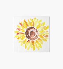 Aquarell Sonnenblume Galeriedruck
