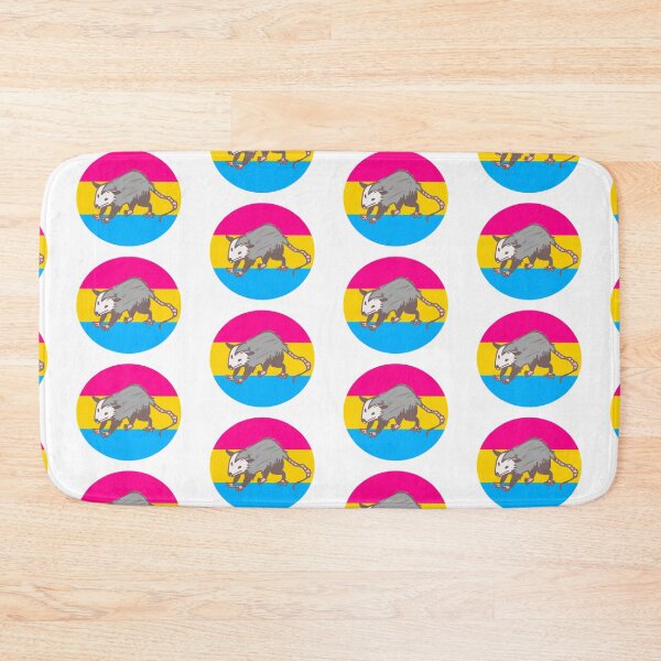 Item preview, pansexual opossum  designed and sold by blueberrypossum.