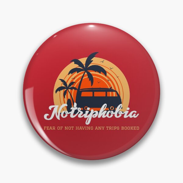 Item preview, Notriphobia - fear of not having any trips booked designed and sold by PhobiaStore.