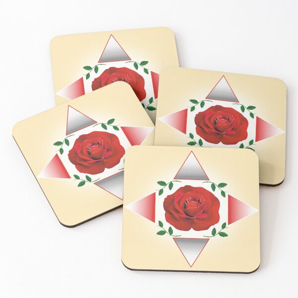 Item preview, A beautiful and stylish ruby red rose flower design. designed and sold by Drawing-Dolphin.
