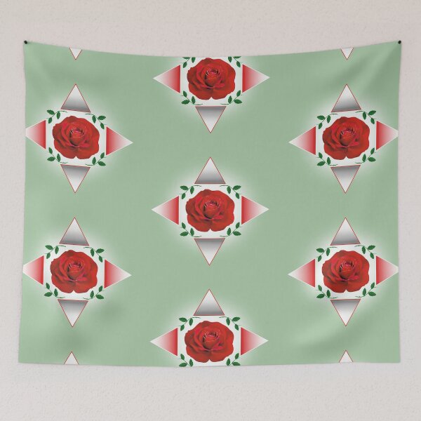 Item preview, A beautiful and stylish ruby red rose flower design. designed and sold by Drawing-Dolphin.