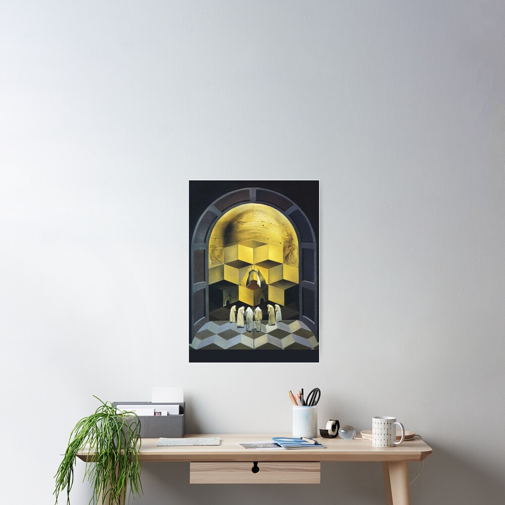 "Salvador Dali Skull of Zurbaran" Poster for Sale by scardesign11