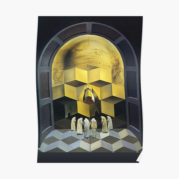 "Salvador Dali Skull of Zurbaran" Poster for Sale by scardesign11