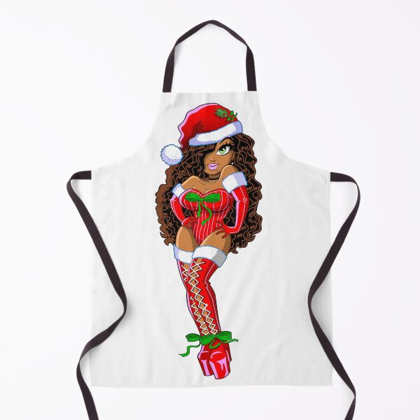 Item preview, Black Female Santa Claus (African American Santa Mask) designed and sold by Harold Guillory.