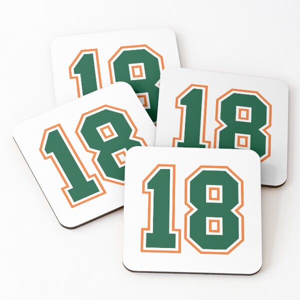 Item preview, 18 Jersey Number Number Eighteen Straight From Miami designed and sold by Urosek.