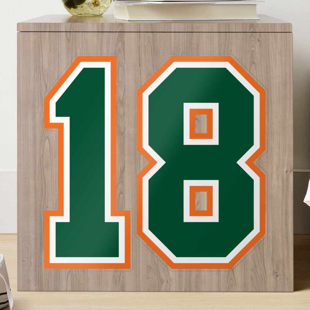 11 Jersey Number Number Eleven Straight From Miami | Art Print